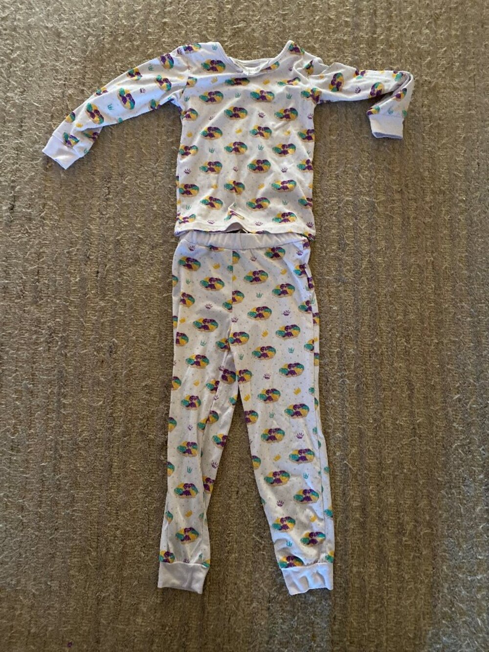 4T Royal Standard Mardi Gras PJs with King Cakes